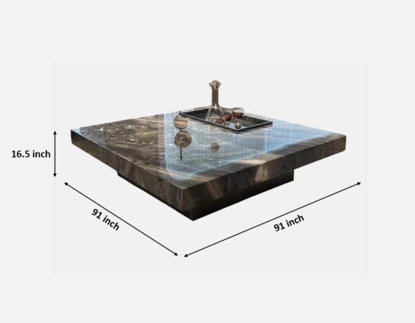 Onyx Reflections Center Table