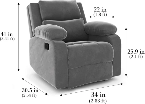 Fabric Manual Recliner