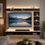Modern Wooden TV Unit