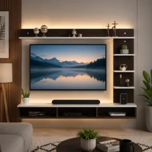 Modern Wooden TV Unit