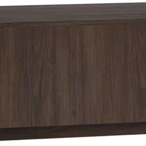 Tanush Furnitures Handmade Wooden Coffee Table with Clean Linear Silhouette (Brown) - Image 4