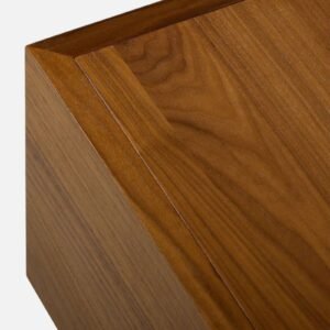 Tanush Furnitures Arbor Wooden Glide Coffee Table (Brown) - Image 6