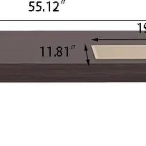 Tanush Furnitures Modern Sam Wooden Coffee Table - Mica Center Table with Inbuilt Tray (Oak) - Image 3