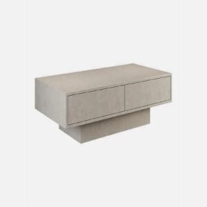 Tanush Furnitures Modern Wooden Storage Coffee Table (Slate Grey) - Image 6