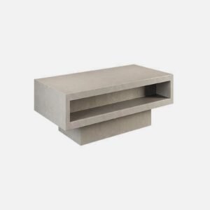 Tanush Furnitures Modern Wooden Storage Coffee Table (Slate Grey) - Image 5
