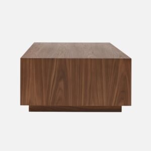 Tanush Furnitures Modern Wooden Coffee Table with Storage Drawers (Brown) - Image 6