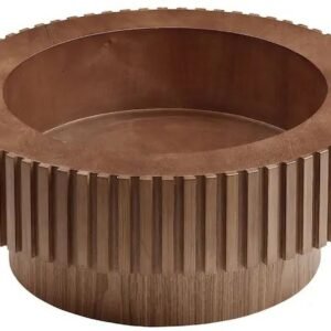 Tanush Furnitures Modern Matth Coffee Table with Hidden Storage (Brown) - Image 6