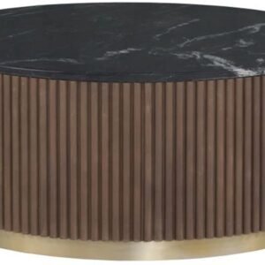 Tanush Furnitures Modern Aurelia Handmade Coffee table (Brown) - Image 2
