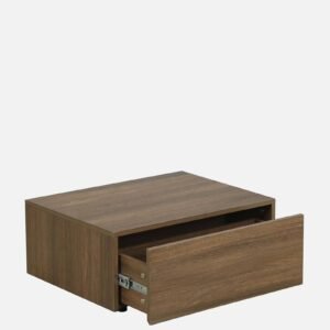 Tanush Furnitures Modern Living Room Coffee Table with Concealed Storage Drawer (Brown) - Image 4