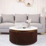Modern Round Coffee Table for Contemporary Living Rooms