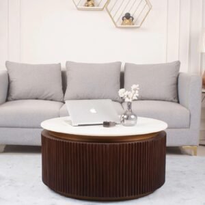 Modern Round Coffee Table for Contemporary Living Rooms