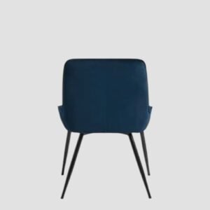 Hampton Heritage Quilted Dining Chair – in Navy BlueColour - Image 6