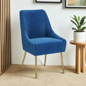 Modern Dove Grace Contemporary Comfort Chair in Blue Colour - Image 1