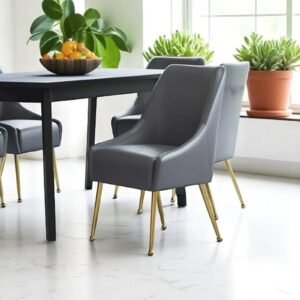 Modern Dove Grace Contemporary Comfort Chair in Grey Colour - Image 6