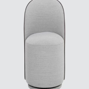 Deona Contemporary Modern Chair with Grey Colour - Image 4
