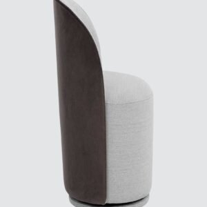 Deona Contemporary Modern Chair with Grey Colour - Image 5