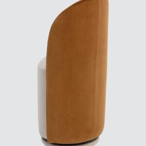 Deona Contemporary Modern Chair with Cream Colour - Image 6